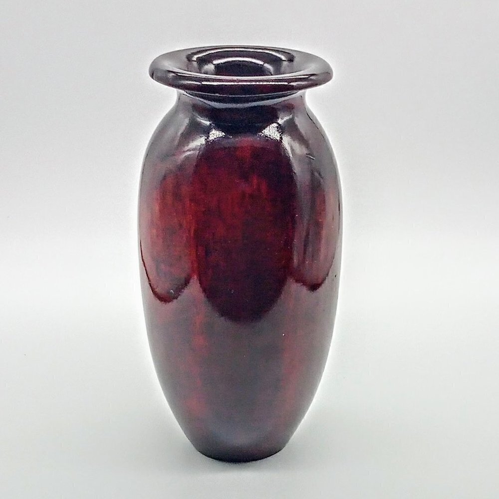 Meso Collection by Zuo 9" Thailand Teak Wood Vase